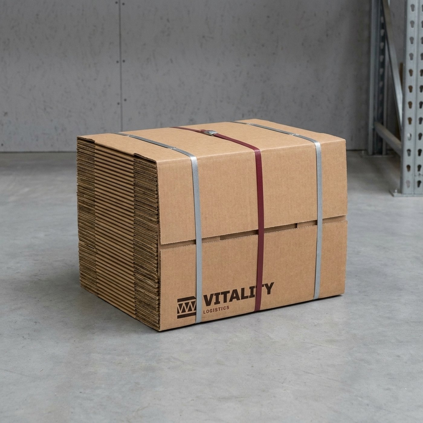 ROUTE Multi-Depth Carton u2014 8 x 6 x 4 in, scored 3-depth