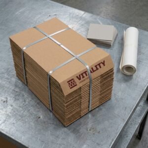 ROUTE RSC Shipping Carton u2014 8 x 8 x 8 in, 350# / 51 ECT, double-wall
