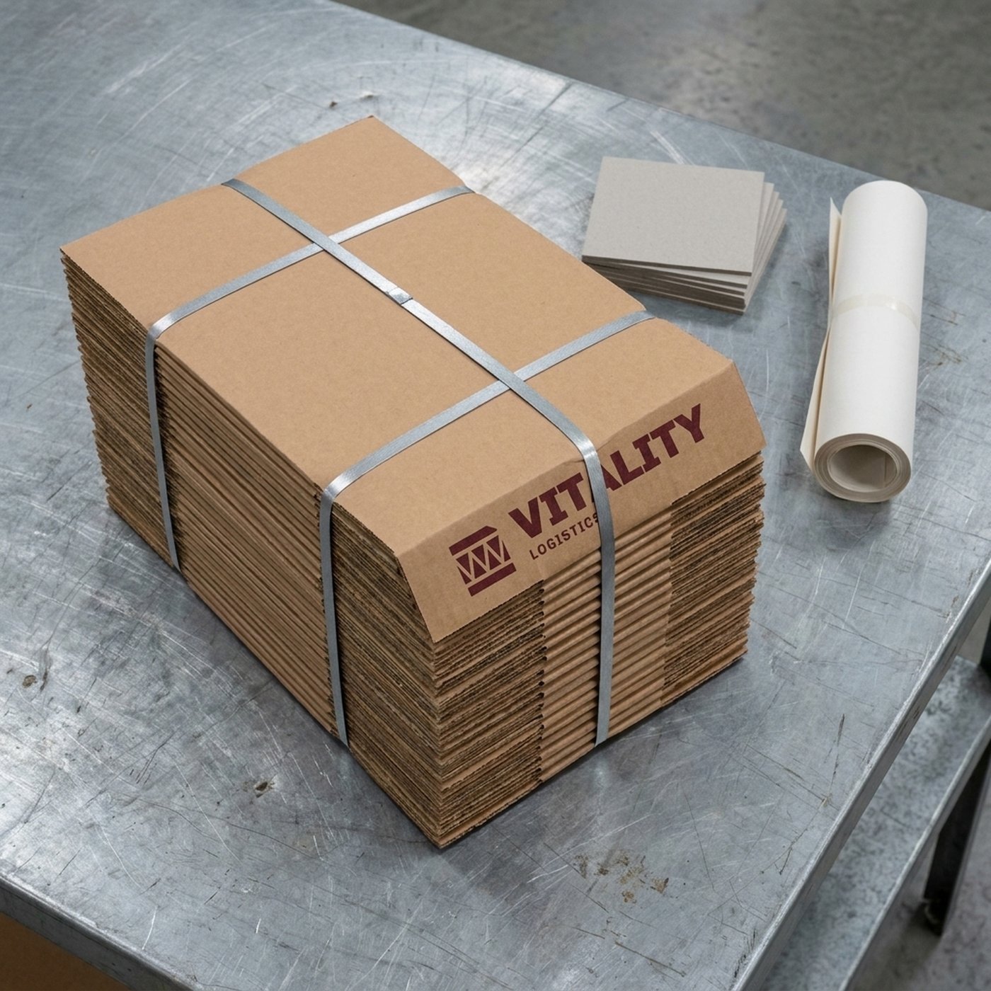 ROUTE RSC Shipping Carton u2014 8 x 8 x 8 in, 350# / 51 ECT, double-wall