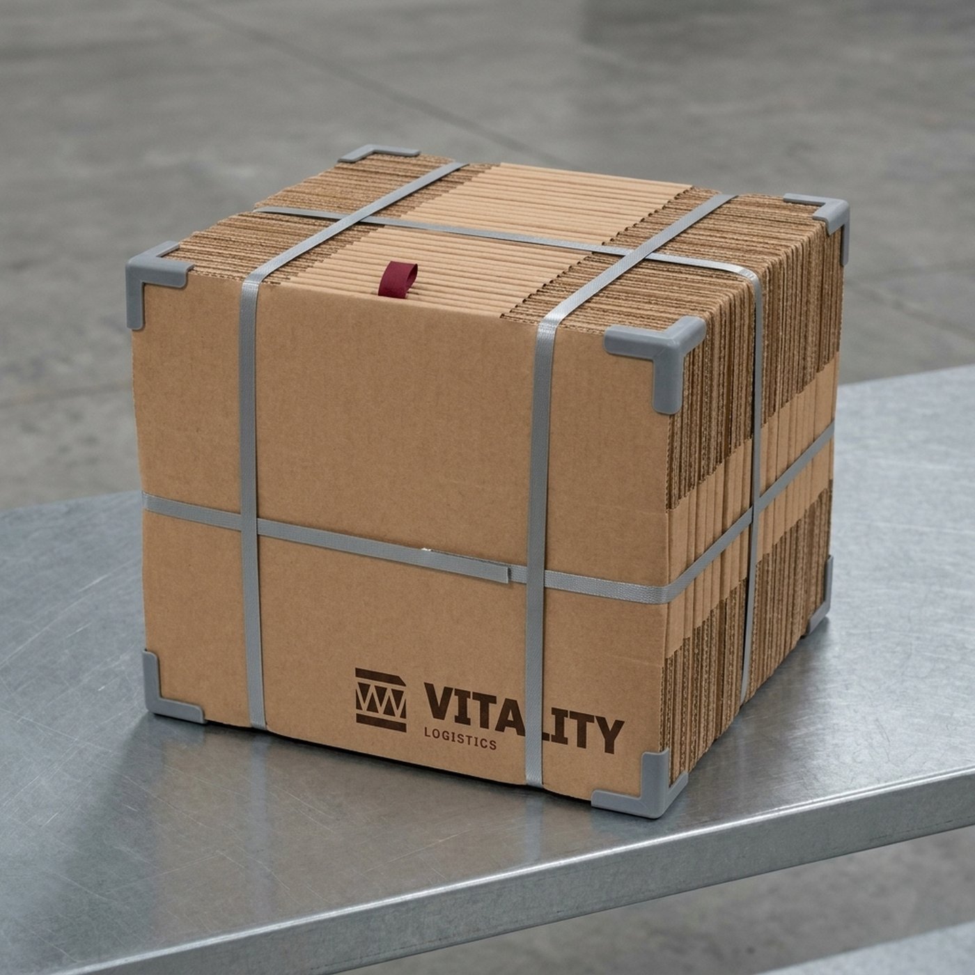 ROUTE RSC Shipping Carton u2014 8 x 6 x 4 in, 275# / 48 ECT, double-wall