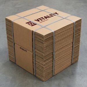 ROUTE RSC Shipping Carton u2014 20 x 20 x 20 in, 275# / 48 ECT, double-wall