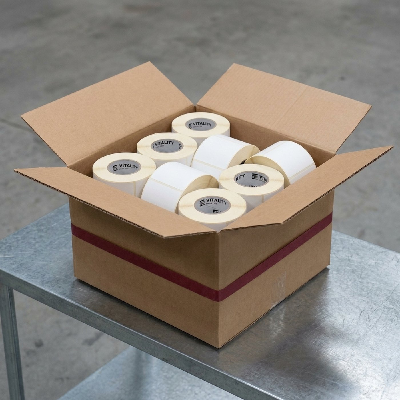 MANIFEST Thermal Transfer Label Roll u2014 4 x 6 in, 3 in core