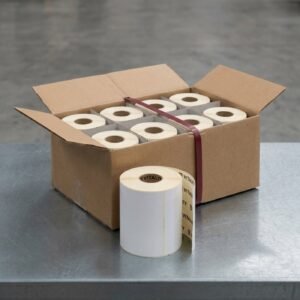 MANIFEST Direct Thermal Label Roll u2014 4 x 6 in, 1 in core