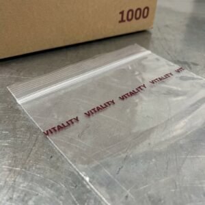 MANIFEST Reclosable Zip Bag u2014 4 x 6 in, 2 mil