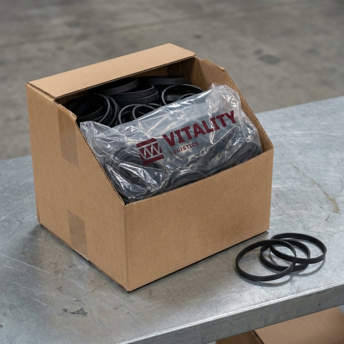 MANIFEST Pallet Band u2014 60 in, rubber