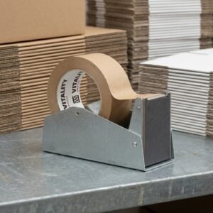 ROUTE Tabletop Tape Dispenser u2014 2 in, weighted base