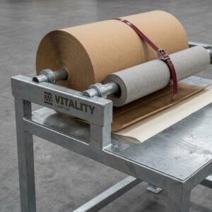 MANIFEST Packing Bench Roll Holder u2014 36 in bar, floor stand