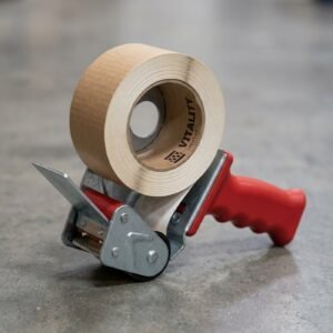 ROUTE Pistol-Grip Tape Gun u2014 2 in, steel frame