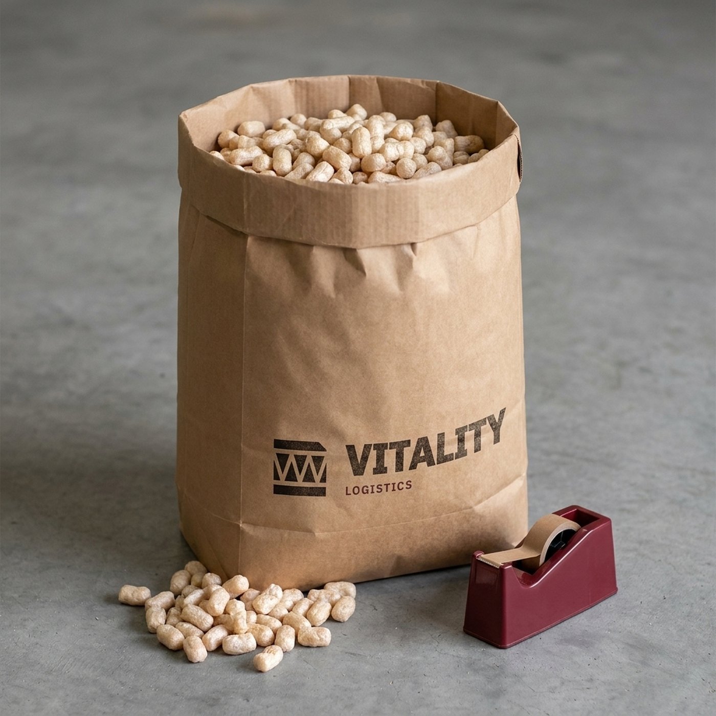 ROUTE Loose Fill Peanut u2014 biodegradable starch
